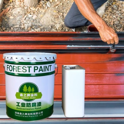 Polyurethane Paint For Metal Brightness Colors And Easy To Application Coating