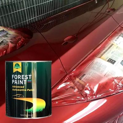 Fast Drying Automotive Refinish Paint Accurate Color Match 40um