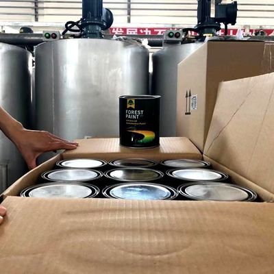 Fast Drying Automotive Refinish Paint Accurate Color Match 40um